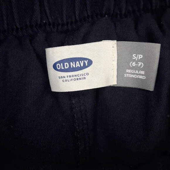 Old Navy Girls Uniform Skort Skirt Shorts Navy Blue size S (6-7) - Picture 4 of 4